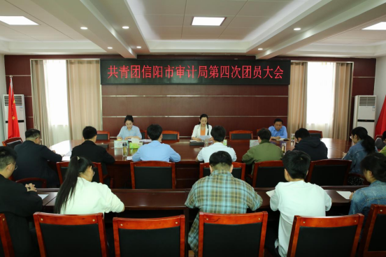 共青团信阳市审计局第四次团员大会 顺利召开