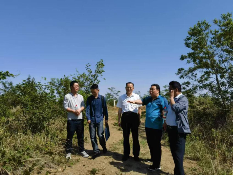 省地震局监测处莅临我市 调研地震监测台站建设情况