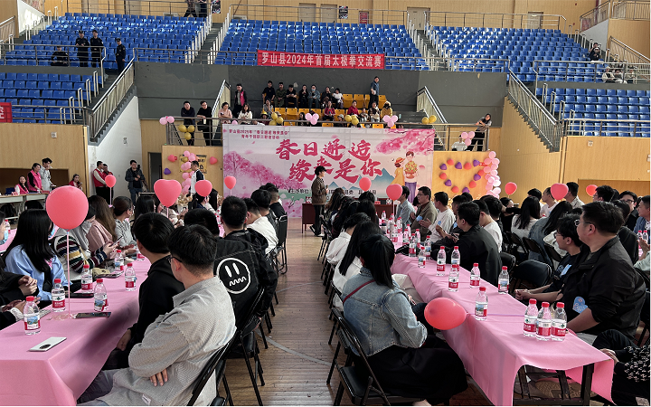 “春日邂逅  缘来是你”——2025年罗山县青年干部职工联谊活动成功举办