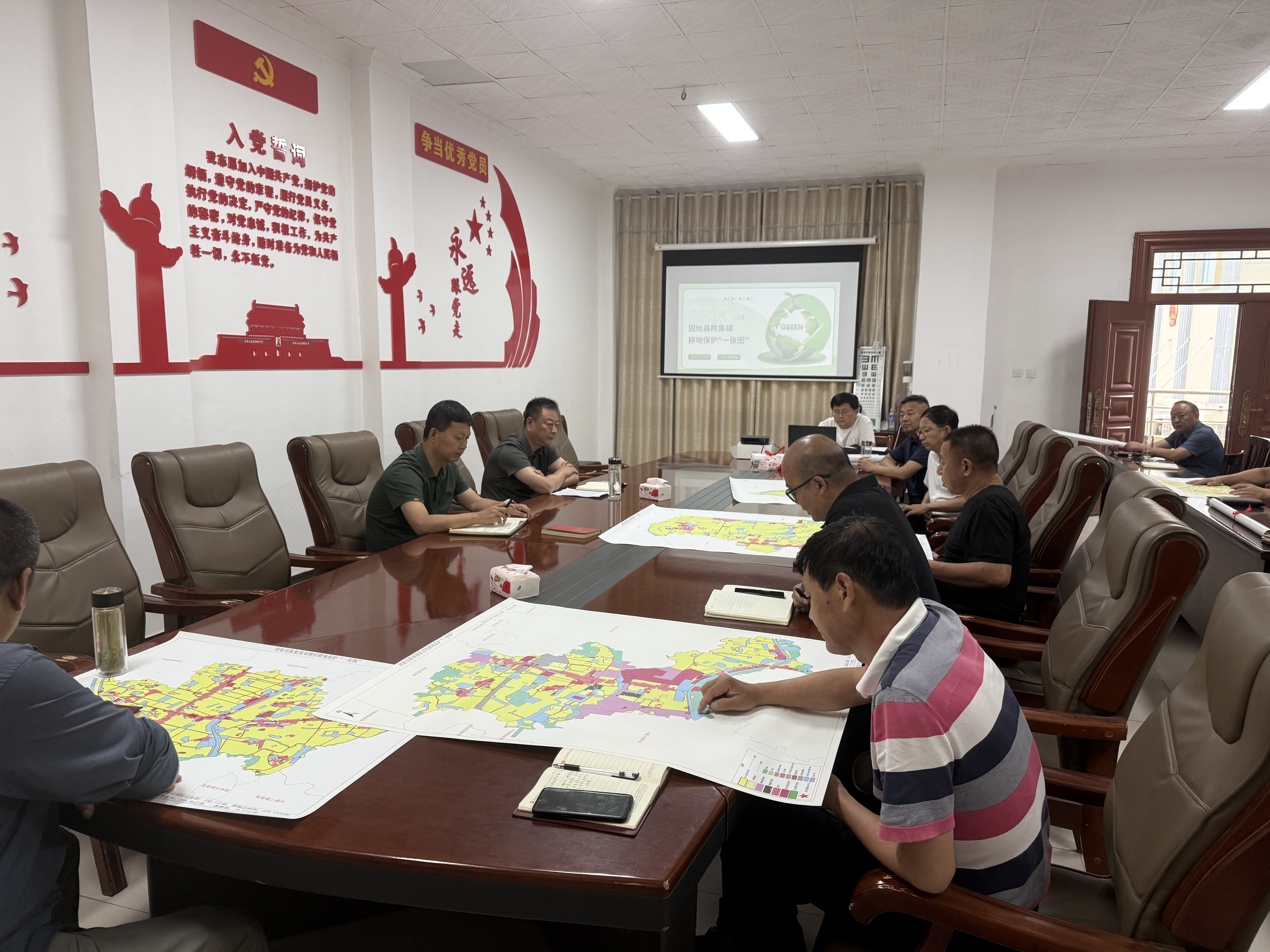 有图可依 以图管地—固始县自然资源局  深入乡镇开展耕地保护宣传活动
