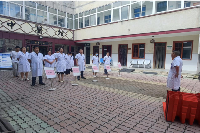 筑牢安全防线 提升应急能力——浉河区柳林乡卫生院开展防汛演练