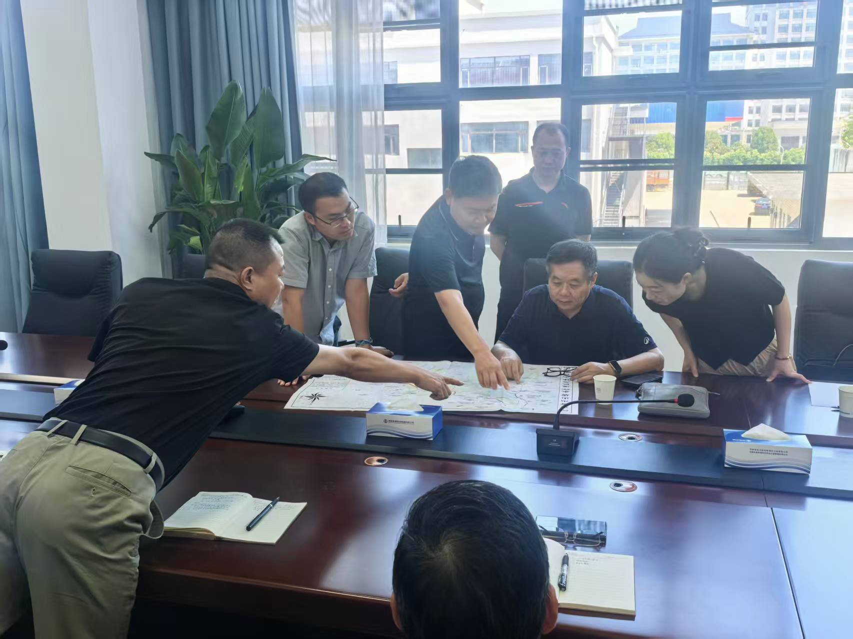 省水利厅监督处检查指导南湾水库事务中心、四水同治工程“六项机制”建设工作
