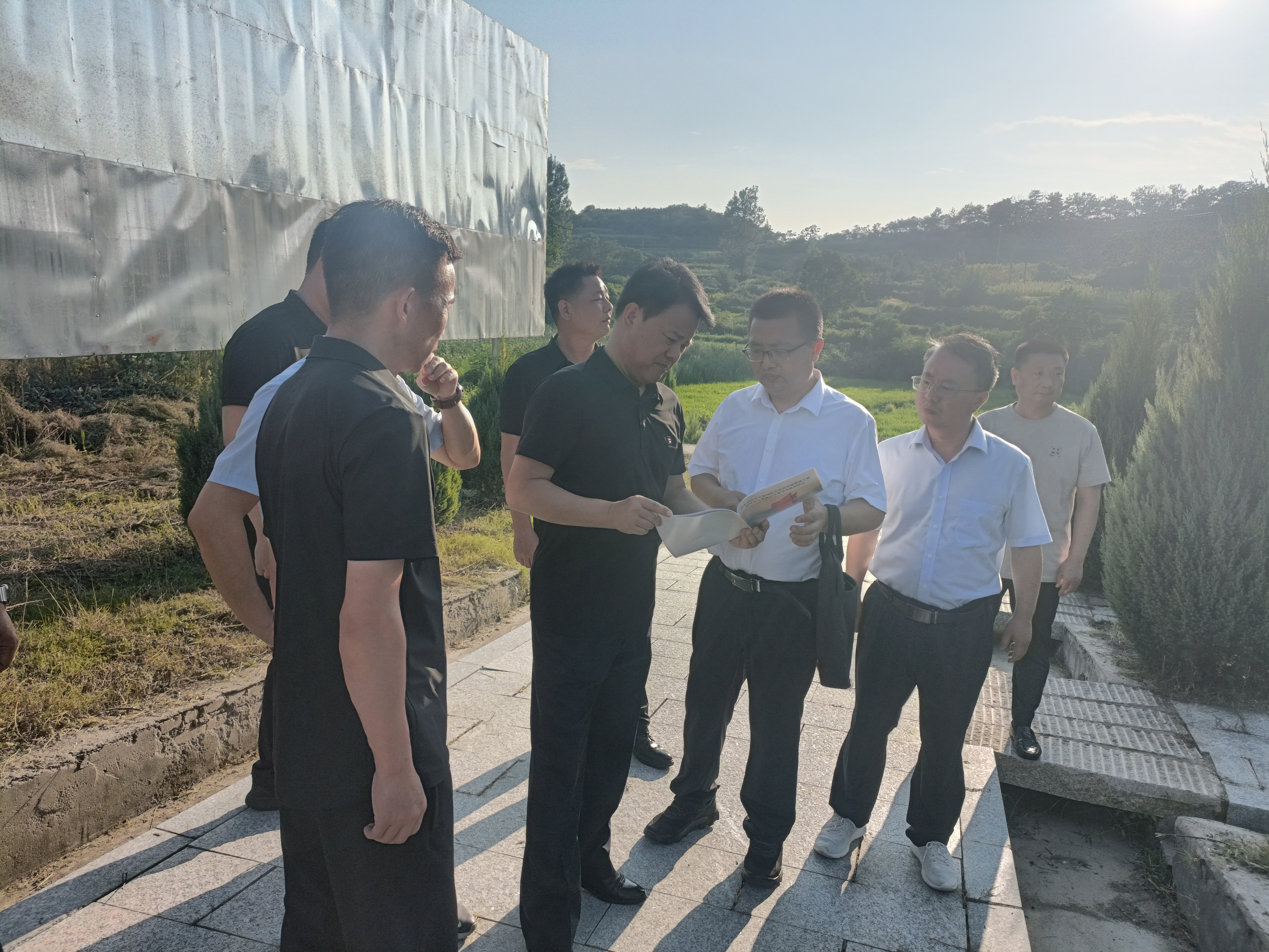 省退役军人事务厅调研组来信调研