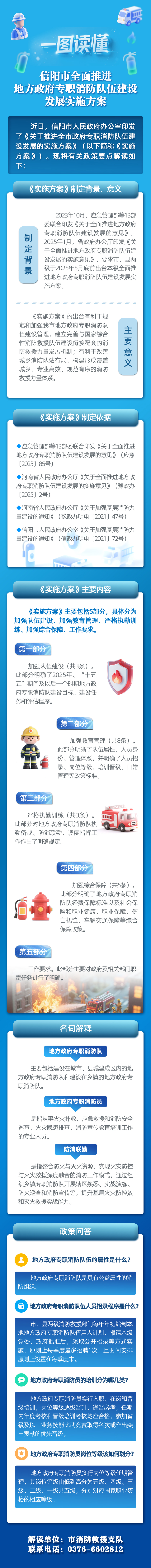 文字解读：《全面推进地方政府专职消防队伍建设发展实施方案》