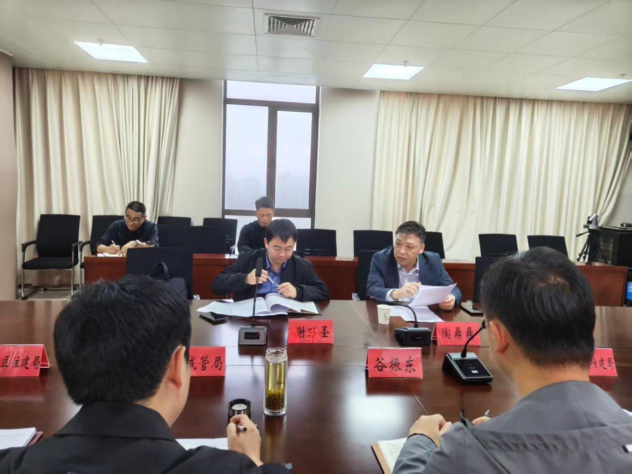 省住建厅调研组莅临信阳指导村镇建设工作