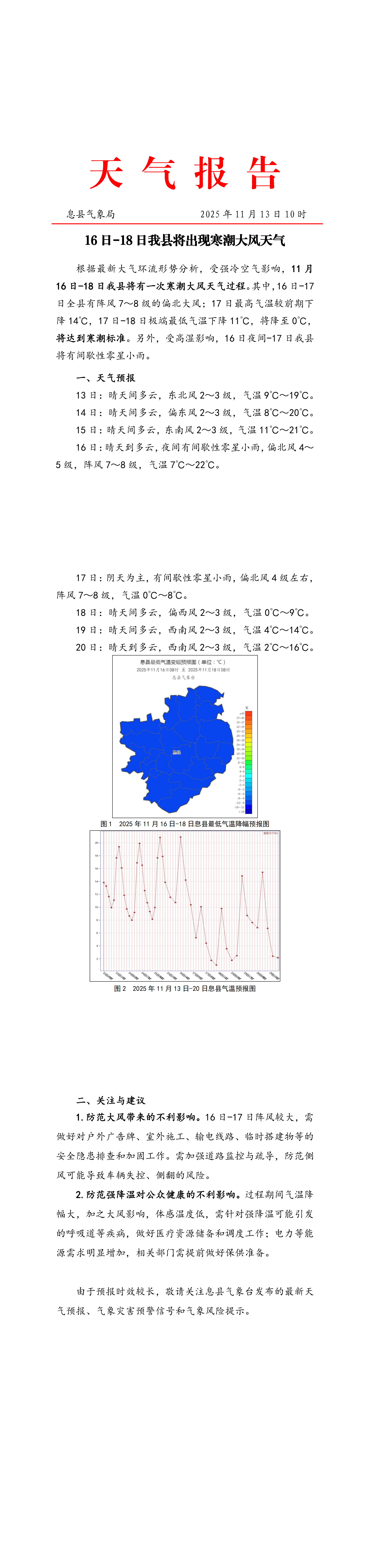 天气预报