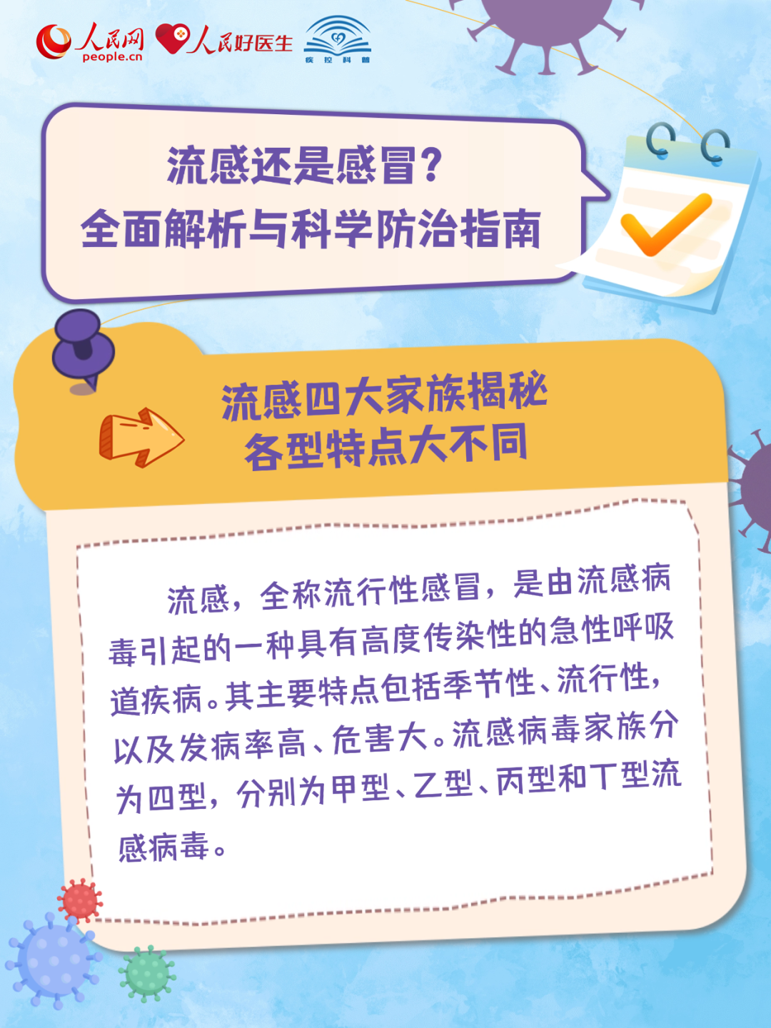 健康科普 | 流感还是感冒？全面解析与科学防治指南