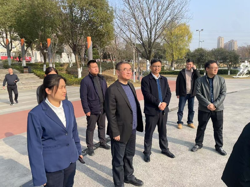 中国水资源战略研究会“一带一路”工作委员会一行赴信阳市水利局座谈调研