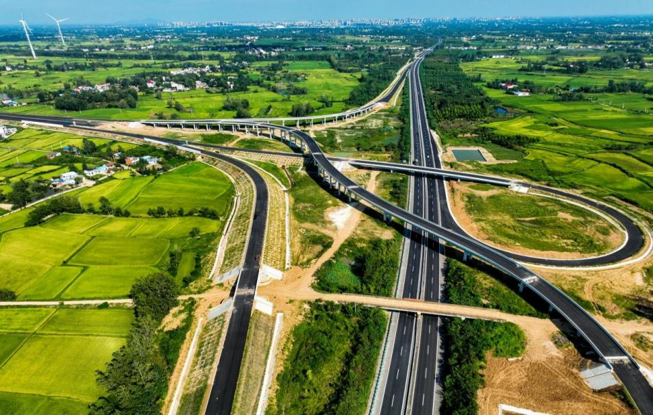 固始至豫皖省界高速公路建成通车