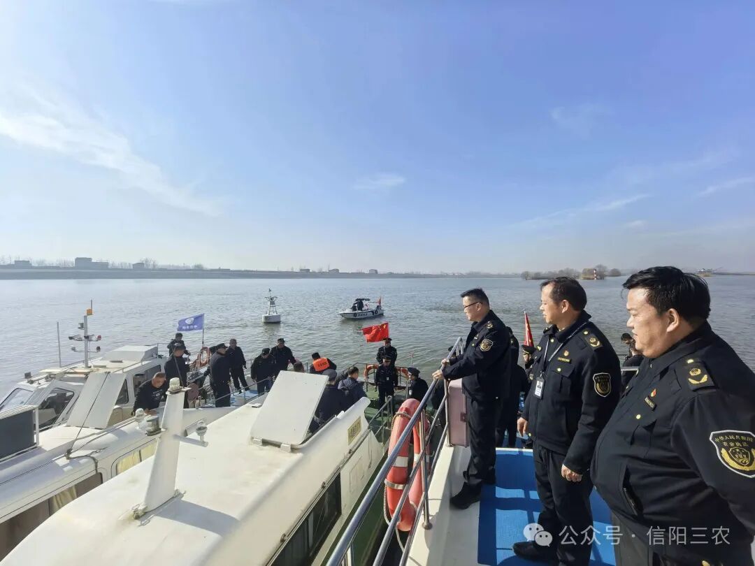 豫皖两省三市联动 开展淮河流域渔政联合执法 共护水域生态安全