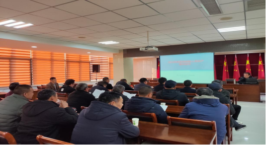 县农科所送技下乡 筑牢优质小麦丰产根基