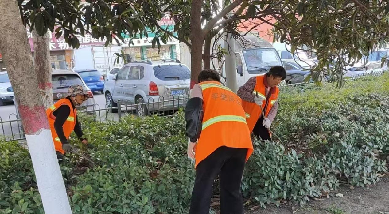 “洁”尽全力 “净”候佳节 —— 平桥区“全城大清洗、清洁迎新春”专项行动(一)
