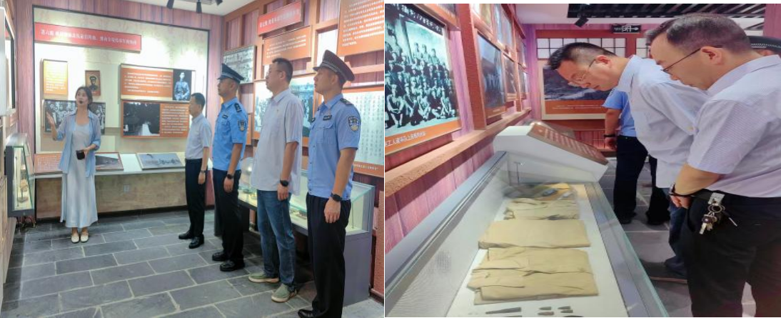 赓续红色革命精神 筑牢警医忠诚担当——信阳市眼科医院与信阳北站派出所支部联支部红色行主题教育活动 赓续红色革命精神 筑牢警医忠诚担当——信阳市眼科医院与信阳北站派出所支部联支部红色行主题教育活动