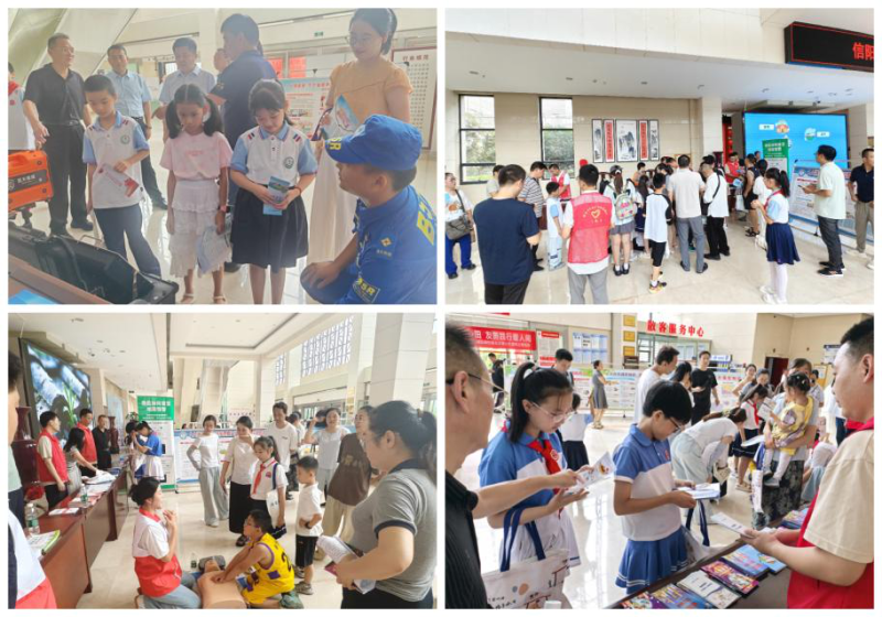 信阳市开展“7·28”唐山大地震 50周年纪念日科普宣传活动