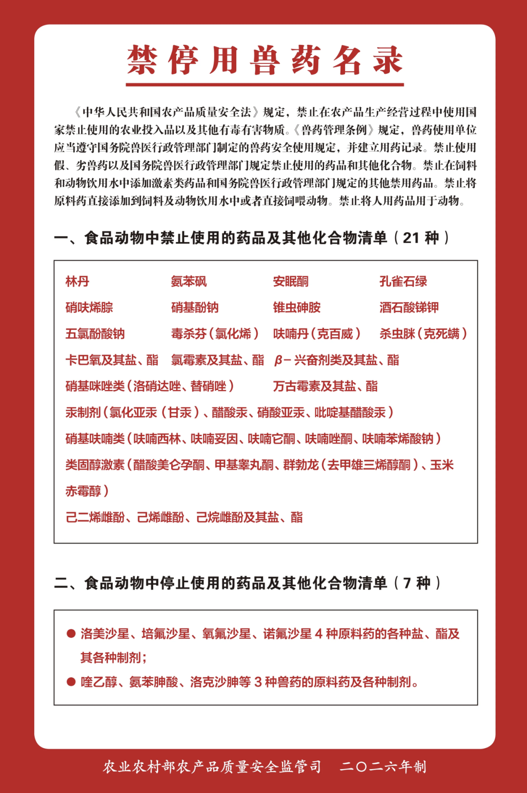 信阳市农业农村局关于征集全市进一步规范农药兽药生产经营使用综合整治行动问题线索的公告